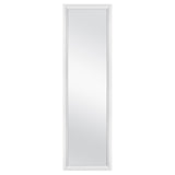 UWETIGH Full Length Door Mirror, 13 x 49 inches, White Frame UWETIGH