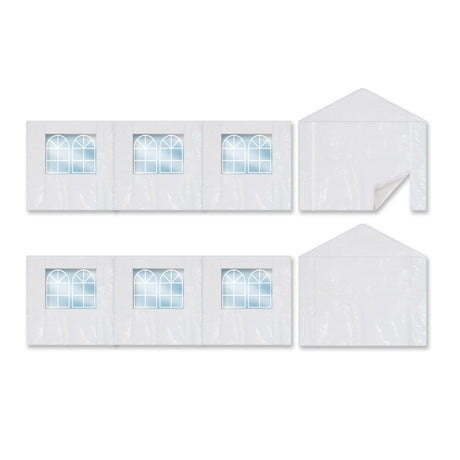 BenefitUSA Replacement Carport Sidewall for 10x20 Tent Garage, Replacement Kit Enclosed Panels (Side Wall Only) BenefitUSA