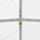 Caravan Canopy D2C20011 Domain Shelters Pro 200 10' x 20' Carport, Upgraded Version, White Caravan Canopy