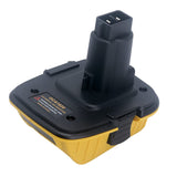 18v to 20v Battery Adapter Replacement for Dewalt DCA1820, Compatible with Dewalt 20V Max Lithium Battery DCB203 DCB204 to Dewalt 18V XRP NiCad NiMh Batteries DC9096 Tools zyystarttogo