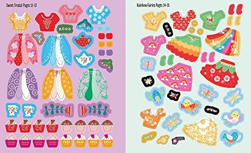 My Sticker Dress-Up: Fairies: Reusable Sticker Activity Book for Endless Creative Play! WoodArtSupply