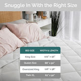 Bamtek 100% Viscose Derived from Bamboo Comforter, Cooling Comforter, Duvet Insert, Breathable, Extra Fluffy, Lightweight Comforters, King Size Bamtek