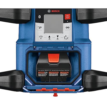 BOSCH GRL4000-80CHVK-S REVOLVE 18V Connected Self-Leveling Horizontal/Vertical Rotary Laser Kit, Includes Tripod, Grade Rod, Receiver, Battery Adapter, 4 D Batteries, Carrying Case, & Accesso - WoodArtSupply