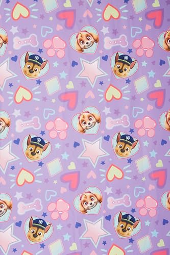 Paw Patrol Skye We're A Team 4 Piece Toddler Bedding Set - Includes Comforter, Sheet Set - Fitted + Top Sheet + Reversible Pillow Case for Girls Bed, Pink Paw Patrol