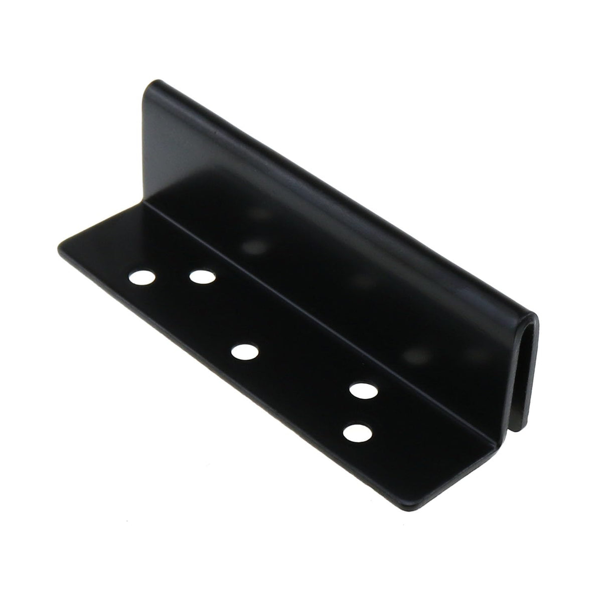 MEETOOT 2PCS Bed Frame Hardware Heavy Duty Bed Post Double Hook and Channel Bracket Black Bed Rail Hook Plate Suitable for Fixing Bed Frame Bed Post Bunk Bed Headboards MEETOOT