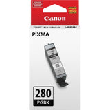 Canon PGI-280 Pigment Black Ink Tank Compatible to printer TR8520, TR7520, TS9120 Series,TS8120 Series, TS6120 Series, TS9521C, TS9520, TS8220 Series, TS6220 Series Canon