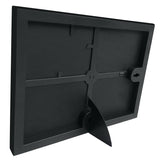 Americanflat Front Loading 8x10 Picture Frames in Black - Set of 6 - Thin Photo Frames with Shatter-Resistant Glass and Pop-In Easel Stand for Horizontal and Vertical Display Americanflat