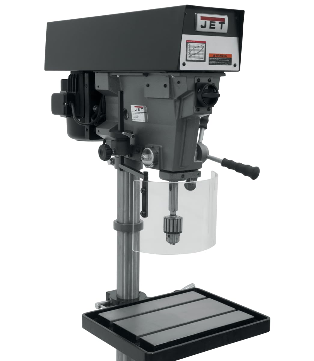 JET 15-Inch Variable-Speed Drill Press, 1 HP, 1Ph 115/220V (‎J-A5816) - WoodArtSupply