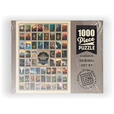 MyPuzzle 63 American National Parks: by Kenneth Crane, Vintage Poster - Premium 1000 Piece Jigsaw Puzzle for Adults MyPuzzle.com