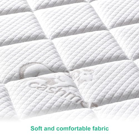 Letmxiu Premium Crib & Toddler Mattress,100% Knitted Fabric, Premium Fleece Surface-Hypoallergenic, 5" Thick Firm Soft Crib Mattress, Non-Toxic - Fits Standard Cribs & Toddler Beds Letmxiu