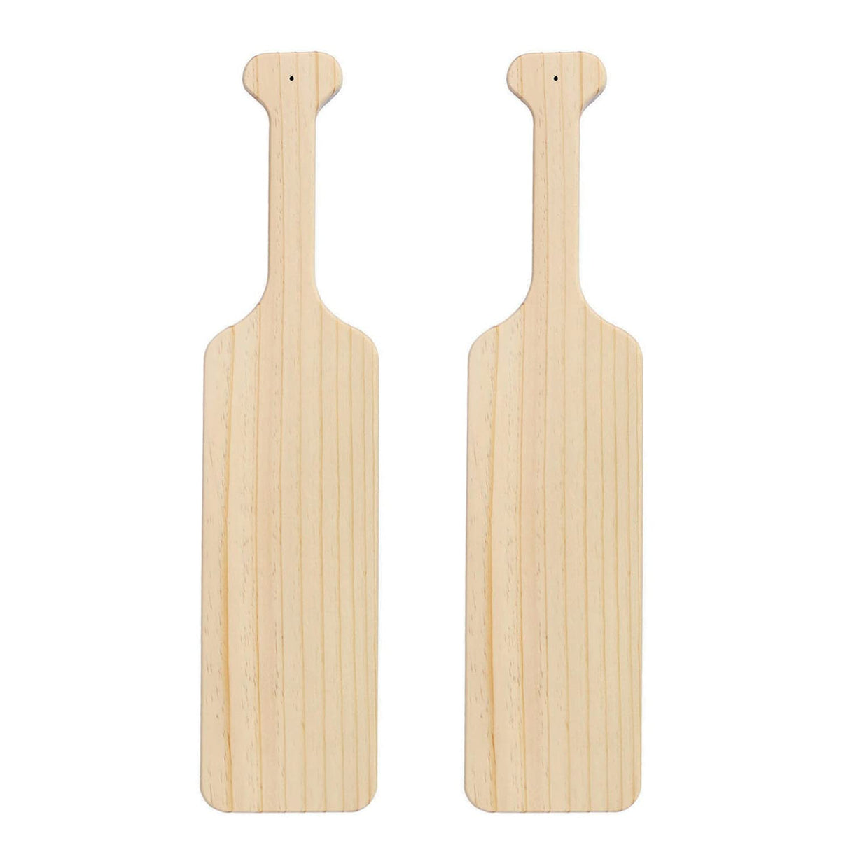 BATTIFE 2Pack 18 Inch Greek Fraternity Paddle, Unfinished Pine Wood Paddle, Solid Wooden SororityPaddle, Frat Paddle BATTIFE