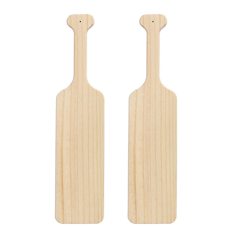 BATTIFE 2Pack 18 Inch Greek Fraternity Paddle, Unfinished Pine Wood Paddle, Solid Wooden SororityPaddle, Frat Paddle BATTIFE