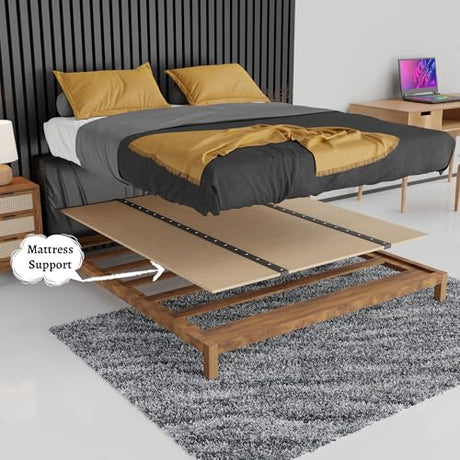 Greaton, Folding Bunkie Board – Low-Profile 74″ x 37.5″ Mattress Support Platform for Daybeds, Bunk Beds, Futons & Metal/Wood Frames – Prevents Sagging, Easy to Install & Store Greaton