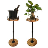 Ice Bucket Stand,Champagne Stand,Wine Bucket Stand,Solid Wood,Detachable, Easy To Carry,for Party Home KTV Club Bar BBQ Wedding Christmas,Outdoor and Indoor（Excluding Wine Barrels） HAORIZISHOP