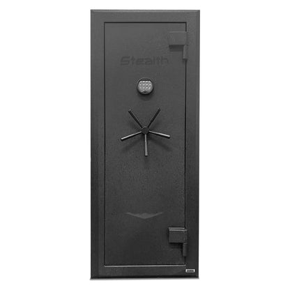 Stealth Premier 23 Gun Safe PR23 UL RSC Burglary Rated, 90 Minute Fire Protection, 23 Gun Capacity UL Listed Lock, CA DOJ Approved, Shelves & Customizable Door Panel Organizer