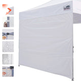 Eurmax USA Instant Canopy SunWall Tent Sidewalls for 10x10 Pop Up Canopy Tent,1 Pack Sidewall Only (White) Eurmax