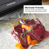 Anova Culinary Precision Vacuum Sealer Pro, Includes 1 Bag Roll, For Sous Vide and Food Storage, black, medium Anova Culinary