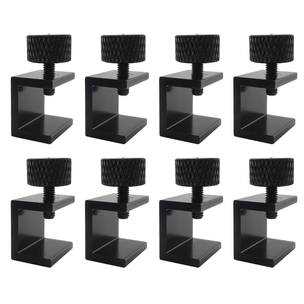 8Pcs 3D Printer Bed Clips, Ender 3 Pro Glass Bed Clips, Adjustable Ender 3 Build Plate Clips Compatible for Ender 3 Pro/Ender 3 V2/Ender 3 S1/Ender 3 Max Neo/Ender 5,CR-10 3D Printer Bed Leve - WoodArtSupply