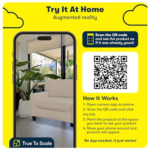 Serta Palisades 78" Track Arm Sofa, Easy Care Polyester, Soft Pillow Back, Pocket Coil Seat Cushions, Removable Covers, Loveseat or Couch for Small Spaces, Living Rooms or Bedrooms, Pebble Gray Serta