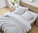 Stone Cottage - Full/Queen Quilt Set, Reversible Cotton Bedding with Matching Shams, Ideal Bedding Set (Willow Way Grey, Full/Queen) Stone Cottage