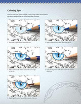 Mystical & Majestic Animals: A Fantastic Coloring Adventure (Design Originals) 32 Stunning Designs featuring Dragons, Tigers, Wolves, and Phoenixes, with 49 Inspiring Examples, on Perforated Pages Design Originals