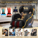 VireoNest 2026 Massage Chair Full Body, Zero Gravity Massage Chair Recliner - Upgraded 10-Point Roller, Heating, Airbags, Foot Roller, Shiatsu Full Body Massage Chairs, Gift for Parent VireoNest