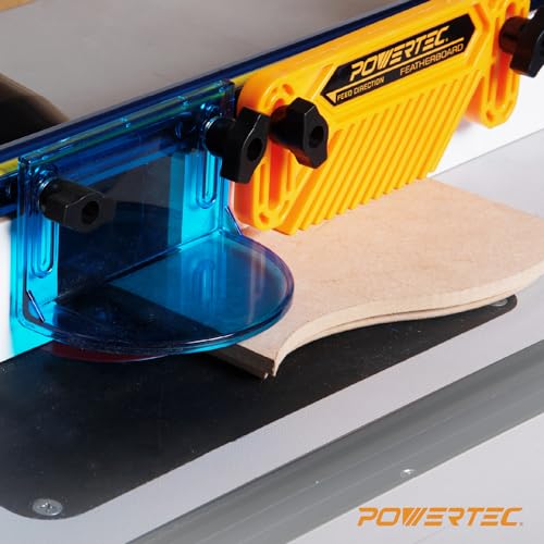 POWERTEC Router Table Top 24” x 32” w/Phenolic Template Precision Router Base with Insert Plate & Rings for Woodworking (71685) POWERTEC