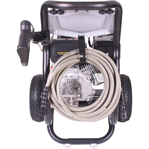 SIMPSON Cleaning CM61083 Clean Machine 3400 PSI Gas Pressure Washer, 2.5 GPM, CRX Engine, Includes Spray Gun and Wand, 4 QC Nozzle Tips, 5/16-in. x 25-ft. MorFlex Hose, 49-State SIMPSON
