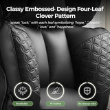GTPOFFICE Big and Tall Office Chair 400LBS Wide Seat Computer Gaming Chair with Footrest & Comfy Lumbar Support, Leather High Back Executive Chair with Ergonomic Pressure Relief Seat Cushion, Black GTPOFFICE