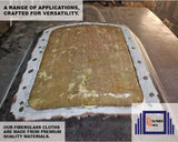 Polymer World- Polyester Resin 2 Gallon Kit with MEKP for Boats, Autos, Surfboards, RV, Pools,Canoes, Jetskis, Watercrafts (PR2G, 1) Polymer World