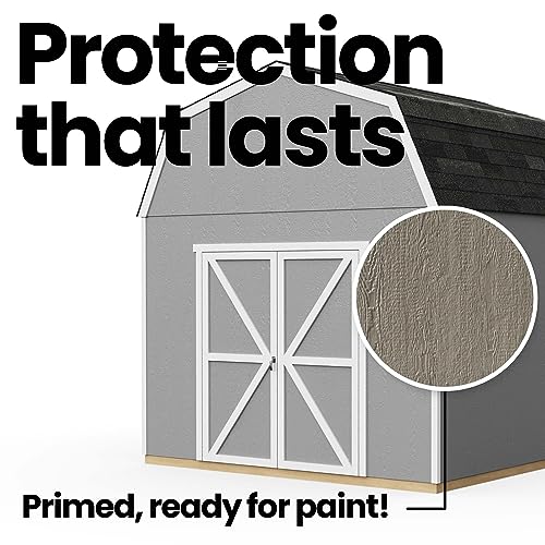 Handy Home Products Braymore 10x16 Do-It-Yourself Wooden Storage Shed with Floor Handy Home Products