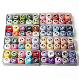 Asmoothread 10 Colors Size 8 Pearl Cotton Embroidery Thread 5 Grams Craft Needlework Double Mercerized Egyptian Long Staple Cotton 43 Yards Asmoothread