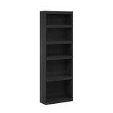 Furinno Jaya Enhanced Home 5-Tier Shelf Bookcase, Blackwood Furinno