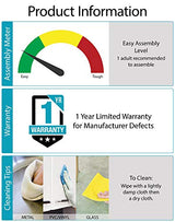 SystemBuild Evolution Kendall 16" Utility Storage Cabinet, Black SystemBuild