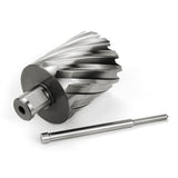 OSCARBIDE Annular Cutter 2 inch Cutting Diameter 2 inch Depth of Cut,3/4 inch Weldon Shank 2 Flat Mag Drill Bit with Pilot Pin for Magnetic Drill Press,1 Piece OSCARBIDE