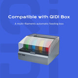 QIDI PLUS4 3D Printer, Max 600mm/s High-Speed, Auto Leveling, 370°C High Temp Extruder, 65°C Heated Chamber, Less Ringing and Ghosting, Supports PPS-CF Filament, Large Build Size 12"x12"x11" R QIDI TECHNOLOGY