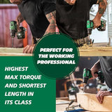 Metabo HPT 18V MultiVolt™ Cordless Driver Drill Kit | 620 in-lbs of Torque | Compact | Reactive Force Control | 22 + 1 Clutch Settings | LED Light | Belt Hook | Lifetime Tool Warranty | DS18DEX Metabo HPT