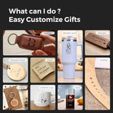 Longer Ray5 3.5W Mini Laser Engraver, DIY CNC,High-Speed Laser Cutter up to 12000 mm/min, Engraving and Cutting Machine for Wood, Metal, Acrylic, Leather, 130×130 mm Working Area, Connection Longer