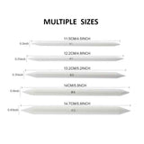 36 Pieces Artist paper Blending Stump and Tortillion Art Blenders 6 sizes for Student Sketch Drawing Bykswil