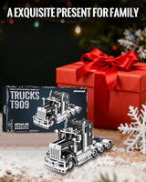 Piececool 3D Metal Puzzles T909 Trucks Model Kits for Adults to Build,DIY Hobbies Building kit Birthday Christmas Day Gifts