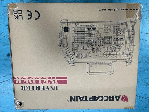 ARCCAPTAIN Stick Welder, [Large LED Display] 200A ARC/Lift TIG Welding Machine with Synergic Control, IGBT Inverter 110V/220V Portable MMA Welder Machine with Hot Start, Arc force and Anti-Stick ARCCAPTAIN