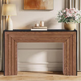 MDQMD 47'' Console Table for Entryway,Mid Century Modern Console Table,Narrow Entryway Table for Living Room, Hallway, Foyer, Easy Assembly MDQMD