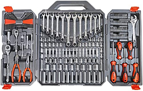 Crescent 180 Piece Professional Tool Set in Tool Storage Case - CTK180 Crescent