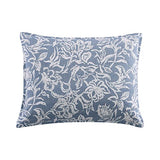 Nautica - Full/Queen Comforter Set, Cotton Reversible Bedding Set with Matching Shams (Tortola Blue, Full/Queen) Nautica