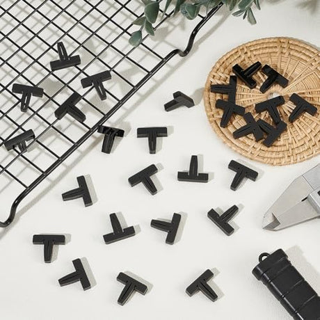 BENECREAT 40Pcs Acrylic Honeycomb Tray Pins, 0.78x0.68inch Laser Engraving Crumb Tray Pins Hold Down Pins with Laser Cutter and Engraver Machine for Accessories Compatible BENECREAT