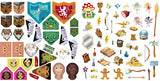 My First Origami Fairy Tales Kit: Paper Models of Knights, Princesses, Dragons, Ogres and More! (includes Folding Sheets, Easy-to-Read Instructions, Story Backdrops, 85 stickers) (Tuttle Specials) WoodArtSupply
