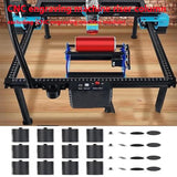 TWOTREES 360°Laser Rotary Roller,Y-axis Rotary Roller Engraving Module Height Increasing Column(Engraver Heightening Column) YUYUEMI