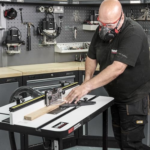 Trend Workshop Router Table, Free-Standing, 120V (NVR Switch Not Included), Precision Engineered, WRT Trend Tool Technology USA