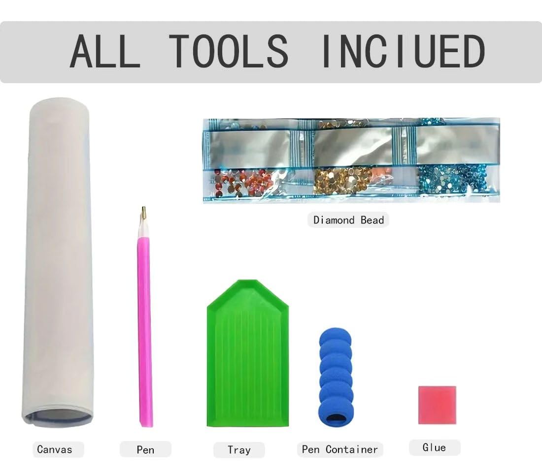 Christmas Diamond Art Kits for Adults Beginner,5D Special Shape Christmas Tree Diamond Painting Kits,DIY Crystal Drill Diamond Dots Paint by Gem Art Crafts for Home Decor 12 X 12Inch SHICERNHJ