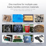 ATOMSTACK Swift 12W Laser Engraver, Swift 12W Laser Cutter, 0.06mm High Accuracy Laser Engraving Machine for Wood and Metal, Dark Acrylic, Glass, Leather ATOMSTACK